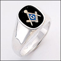 Sterling Silver Masonic Ring #68